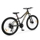 Велосипед горный 27.5" Profi Balance AM DD алюминиевая рама 15" на рост 150-170 см черно-золотистый (BL-275008) - изображение 3
