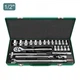 Набор инструмента головки с трещоткой TOPTUL 1/2" 24ед. (6-гр.) GCAD2401 - изображение 1