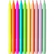 Фломастери Faber-Castell Grip felt-tip pen neon + pastel, тригранні пастельні + неонові, 10 кольорів (30746) - изображение 3