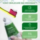 Зубная щетка Medosan SmileCare Medium Green Medosan Зеленая (4823109412200) - изображение 4