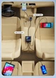 Автомобильное зарядное устройство для ACEFAST B8 Digital Display Car HUB Charger 2.4A, 90W, 4хUSB + Type-C Black (AFB8) - изображение 3