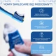 Зубная щетка Medosan SmileCare Medium Blue Medosan Голубая (4823109412217) - изображение 4