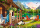 Puzzle Trefl Domek w górach 500 elementów (5900511374087) - obraz 2