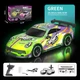 Дрифт машинка на радиоуправлении Porsche POWER Neon с подсветкой и дополнительным комплектом колес, скорость 20 км/час Салатовый (i7-171921) - изображение 4