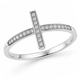 Кольцо серебряное дорожка с фианитами Silver Style 17 р. (11311.12 sku:2300103725892) - изображение 1