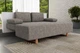 Прямий диван MÜNGER Sofa Bequem 192x92x80, з механізмом єврокнижка, з оббивкою з тканини Аляска 05 - зображення 3
