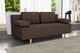 Прямий диван MÜNGER Sofa Bequem 192x92x80, з механізмом єврокнижка, з оббивкою з тканини Аляска 28 - зображення 1