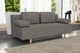 Прямий диван MÜNGER Sofa Bequem 192x92x80, з механізмом єврокнижка, з оббивкою з тканини Аляска 05 - зображення 1