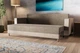 Прямий диван MÜNGER Sofa Ruhe 220x87x75, з механізмом єврокнижка, з оббивкою з тканини Mars 14 - зображення 2