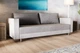 Прямий диван MÜNGER Sofa Ruhe 220x87x75, з механізмом єврокнижка, з оббивкою з тканини Mars 14/ Mars 12 - зображення 1