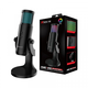 Настольный игровой микрофон RGB XTRIKE XMC-03 с RGB подсветкой, USB, 1.5m Black - изображение 8
