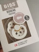 Соска пустышка Bibs 6-18 мес Boheme white латекс круглая - изображение 2