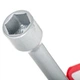 Ключ баллонный крестовый, укрепленный, 1/2", 406×16 мм, 17×19×21 мм, INTERTOOL HT-1603 - изображение 4