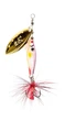 Блесна оберталка Lucky John Trian Blade Long 12 г латунь цвет 002 - изображение 1