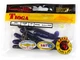 Виброхвост LJ Pro Series TIOGA 2.9in T52 пластик 7 шт (набор 7 шт) - изображение 3