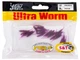 Слаги съедобные LJ Pro Series ULTRA WORM 1,0in С13 силикон 20 шт - изображение 3