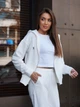Женский костюм на молнии Teamv NIKEL ZIP 23 Белый S - изображение 8