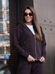 Женский костюм на молнии Teamv NIKEL ZIP 23 Коричневый M - зображення 4