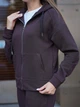 Женский костюм на молнии Teamv NIKEL ZIP 23 Коричневый L - зображення 7