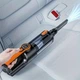 Автомобільний бездротовий ручний пилосос HEPA-фільтр 6 насадок 6000 мАг потужний портативний міні пилосос 65Вт Помаранчевий - зображення 13