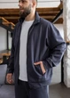 Мужской спортивный костюм на молнии с Lacoste, MonsterBrand 4XL (58) Демисезонный графит - изображение 4