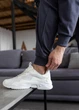 Чоловічий спортивний костюм на блискавці з Lacoste, MonsterBrand XXXL (56) графіт Демісезонний - зображення 7