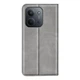 Чехол Taba Retro-Skin для Xiaomi Redmi 15C EU Version 173mm книжка кожа PU с визитницей серый - изображение 5
