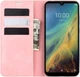 Чехол Taba Retro-Skin для ZTE Blade A5 2020 книжка кожа PU с визитницей розовый - изображение 5
