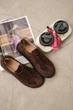 Женские кеды PARADIZE SHOES темно-бордового цвета из натуральной замши 41 размер (стелька 27,3 см) - изображение 2