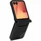 Защитный чехол Deexe Rhombus Card для Samsung Galaxy Flip 8 - Black - изображение 2
