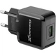 Мережевий зарядний пристрій Grand-X (1xUSB 5В/2.1А) Black (CH-03B) - зображення 2