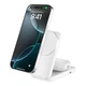 Беспроводное зарядное устройство Belkin UltraCharge 2-in-1 Foldable Magnetic Charger with Qi2 25W White (WIZ039KQWH) - изображение 6