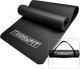 Коврик для йоги и фитнеса EasyFit каучук 180 х 60 см каремат толщина 10 мм EF-1919-B (56001709) - изображение 1