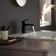 Смеситель для раковины HANSGROHE Vernis Blend матовый черный 71551670 с донным клапаном - изображение 3