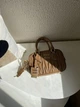 Жіноча сумка крос-боді Miu miu 2310 (19×13×6) бежева - зображення 5
