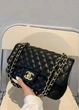 Женская сумка Chanel 8838 кросс-боди черная - изображение 3