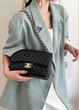 Женская сумка Chanel 8838 кросс-боди черная - изображение 7