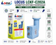 Конвертор супутниковий Locus Circular Twin LNB LCKF-C202A, 2 виходи - зображення 1