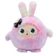 Інтерактивна м'яка іграшка MD17704 Розумний плюшевий вихованець AI Plush Friend BB1882F-87 рожевого кольору Інтерактивний вихованець, що розмовляє, з ШІ та LED-підсвіткою очей Підтримка трьох мов (UA/EN/RU) М'який навчальний робот для дітей від 3 років - зображення 3