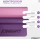 Коврик для йоги и фитнеса EasyFit TPE+TC 183x61x0.6 см ECO-Friendly двухслойный каремат EF-1924-VP Фиолетовый с розовым (56000897) - изображение 7