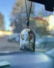 Подвеска икона в машину "Иисус Христос - Богородиця Почаевская" Silver Axion EK0-007PBG/2 - изображение 2