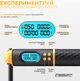 Розумна електронна скакалка з лічильником стрибків, калорій та часу EasyFit SmartRope EF-1908-BY 3 м Чорна (56003647) - зображення 3