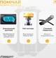 Розумна електронна скакалка з лічильником стрибків, калорій та часу EasyFit SmartRope EF-1908-BY 3 м Чорна (56003647) - зображення 8