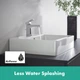 Смеситель для раковины HANSGROHE Vernis Shape 71561000 с донным клапаном - изображение 13