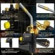 Професійний газовий пальник Sondiko GJ-8000 Pro для пайки, зварювання та кулінарії (з п'єзопідпалом) - зображення 3