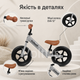 Беговел велосипед Kidwell REBEL Grey серый для детей 3–4 лет до 30 кг со стальной рамой и EVA-колесами 12″ - изображение 3