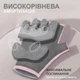Фитнес перчатки для спорта турника тренировок велосипедные Rexchi унисекс для тренажерного зала тяжелой атлетики спортзала защитные дышащие нескользящие универсальные велоперчатки неопрен Розовые 66_3_L_2 - изображение 7