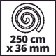 Odkurzacz akumulatorowy Einhell X-Change TE-VC 36/30 Li S Solo 2347140 (4006825635874) - obraz 12