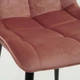 Стул в гостиную/кухню Chic Velvet Signal черный/античная роза (металл/ткань BLUVEL 52) (CHICVCRA52) - изображение 9