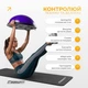 Балансировочная платформа BOSU Ball EasyFit 60 см босу с насосом с ножками EF-2324 Фиолетовая (56001390) - изображение 7